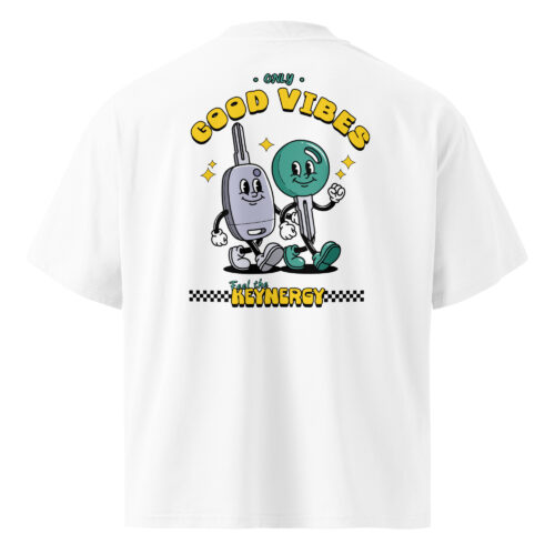 unisex-organic-oversized-high-neck-blaster-2.0-t-shirt-white-back-6a3cec96e869a.jpg T-shirt Keynergy - White