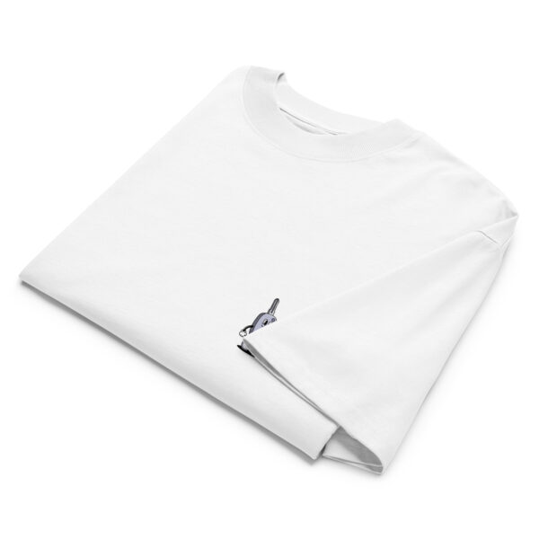 unisex-organic-oversized-high-neck-blaster-2.0-t-shirt-white-front-6a3cec96e8151.jpg T-shirt Keynergy - White