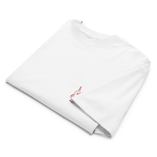 unisex-organic-oversized-high-neck-blaster-2.0-t-shirt-white-front-6a3d70e01d980.jpg T-shirt Keynergy – Red