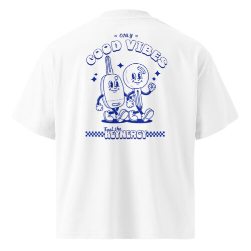 unisex-organic-oversized-high-neck-blaster-2.0-t-shirt-white-back-6a465b3f1ead6.jpg T-shirt Keynergy – BLUE