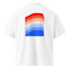 unisex-organic-oversized-high-neck-blaster-2.0-t-shirt-white-back-6a489b2eba46a.jpg T-SHIRT GRADIENT - RED & BLUE