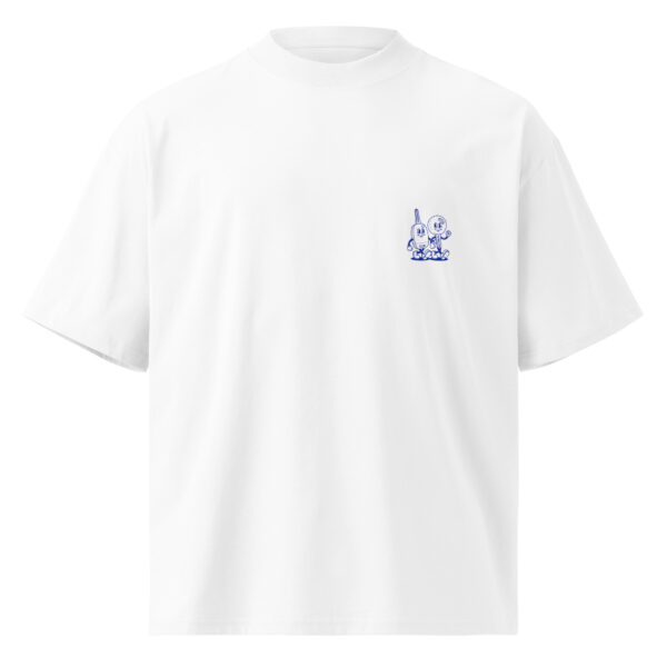 unisex-organic-oversized-high-neck-blaster-2.0-t-shirt-white-front-6a465b3f1d5d3.jpg T-shirt Keynergy – BLUE