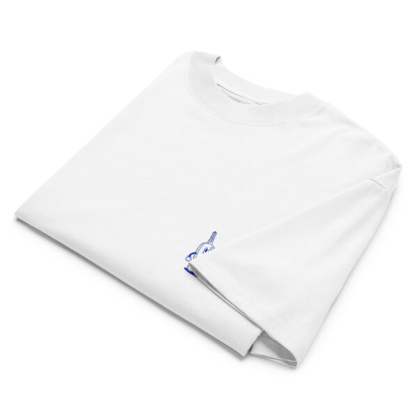 unisex-organic-oversized-high-neck-blaster-2.0-t-shirt-white-front-6a465b3f1e56e.jpg T-shirt Keynergy – BLUE