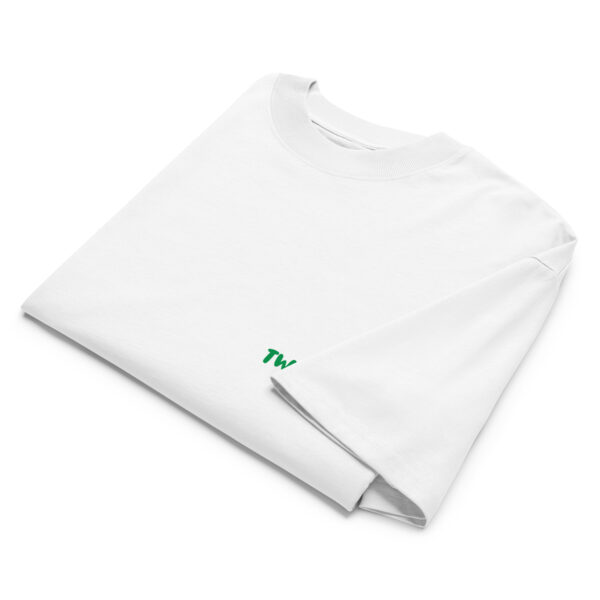 unisex-organic-oversized-high-neck-blaster-2.0-t-shirt-white-front-6a48a210bbe70.jpg T-SHIRT GRADIENT - GREEN & RED