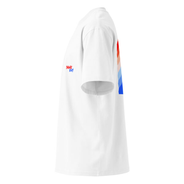 unisex-organic-oversized-high-neck-blaster-2.0-t-shirt-white-left-6a489b2ebb1a1.jpg T-SHIRT GRADIENT - RED & BLUE